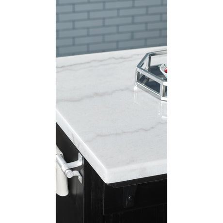  Steve Silver Furniture Aspen AS380CKT White Marble Kitchen Tbl IMAGE 6