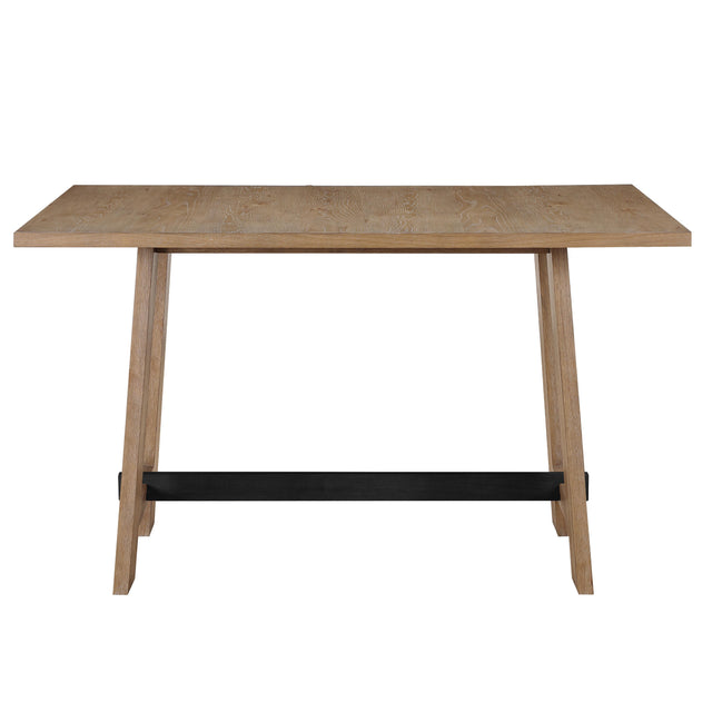  Steve Silver Furniture Aubrey ABR400NPT Brown Counter Table IMAGE 1