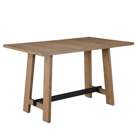  Steve Silver Furniture Aubrey ABR400NPT Brown Counter Table IMAGE 2