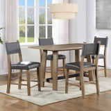  Steve Silver Furniture Aubrey ABR400NPT Brown Counter Table IMAGE 9