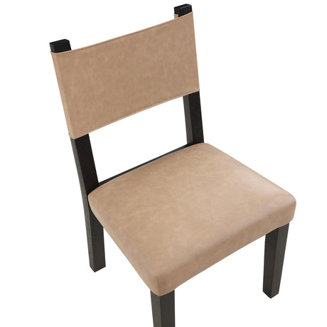  Steve Silver Furniture Aubrey ABR500KS Black Side Chair IMAGE 7