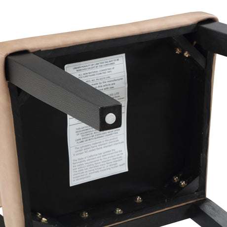  Steve Silver Furniture Aubrey ABR500KS Black Side Chair IMAGE 8