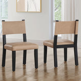  Steve Silver Furniture Aubrey ABR500KS Black Side Chair IMAGE 9