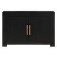  Steve Silver Furniture Aubrey ABR500KSV Black Server IMAGE 1