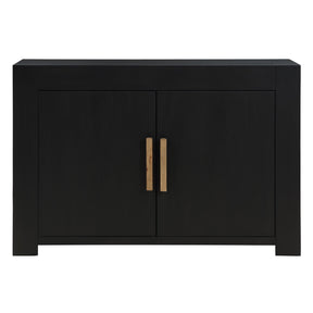  Steve Silver Furniture Aubrey ABR500KSV Black Server IMAGE 1