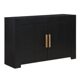  Steve Silver Furniture Aubrey ABR500KSV Black Server IMAGE 2