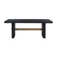  Steve Silver Furniture Aubrey ABR500K-TTTB 78-96" Dining Table w/18" Leaf IMAGE 1