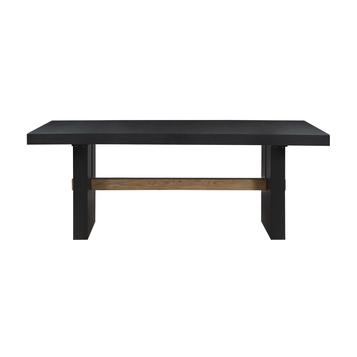  Steve Silver Furniture Aubrey ABR500K-TTTB 78-96" Dining Table w/18" Leaf IMAGE 1