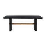  Steve Silver Furniture Aubrey ABR500K-TTTB 78-96" Dining Table w/18" Leaf IMAGE 1