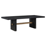  Steve Silver Furniture Aubrey ABR500K-TTTB 78-96" Dining Table w/18" Leaf IMAGE 4