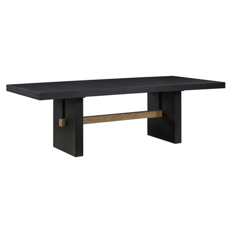  Steve Silver Furniture Aubrey ABR500K-TTTB 78-96" Dining Table w/18" Leaf IMAGE 4