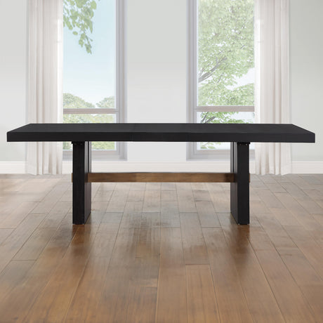  Steve Silver Furniture Aubrey ABR500K-TTTB 78-96" Dining Table w/18" Leaf IMAGE 6