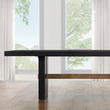  Steve Silver Furniture Aubrey ABR500K-TTTB 78-96" Dining Table w/18" Leaf IMAGE 7