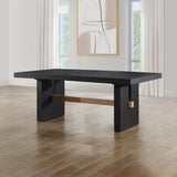  Steve Silver Furniture Aubrey ABR500K-TTTB 78-96" Dining Table w/18" Leaf IMAGE 8
