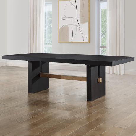  Steve Silver Furniture Aubrey ABR500K-TTTB 78-96" Dining Table w/18" Leaf IMAGE 9