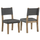  Steve Silver Furniture Aubrey ABR500NS Brown Side Chair IMAGE 1