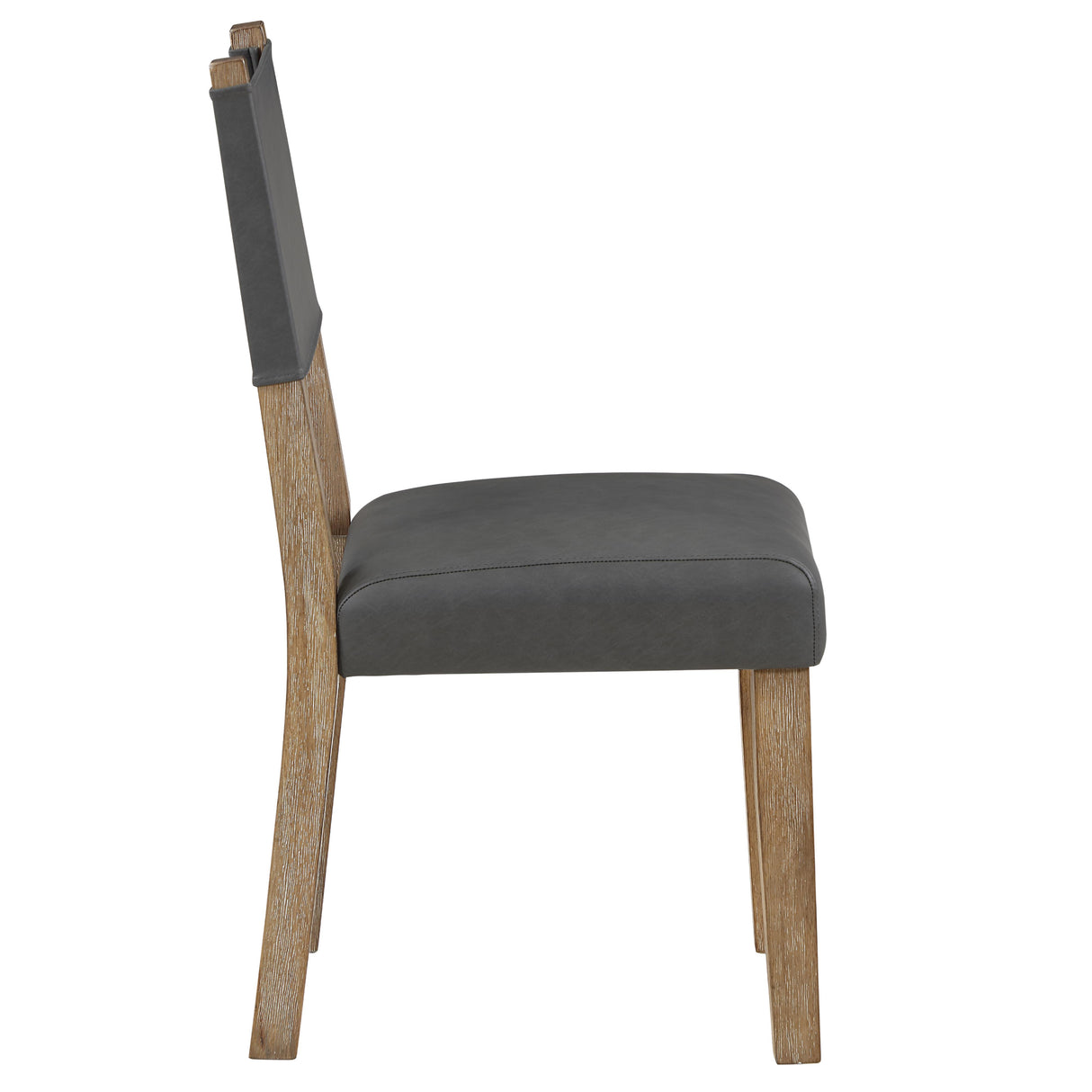  Steve Silver Furniture Aubrey ABR500NS Brown Side Chair IMAGE 4