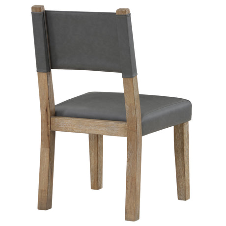  Steve Silver Furniture Aubrey ABR500NS Brown Side Chair IMAGE 5