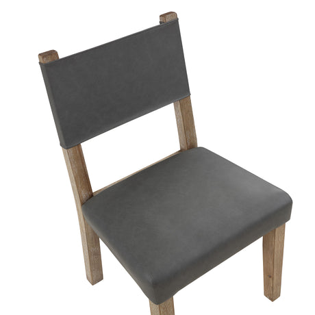  Steve Silver Furniture Aubrey ABR500NS Brown Side Chair IMAGE 7