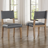  Steve Silver Furniture Aubrey ABR500NS Brown Side Chair IMAGE 8