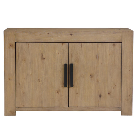  Steve Silver Furniture Aubrey ABR500NSV Brown Server IMAGE 1