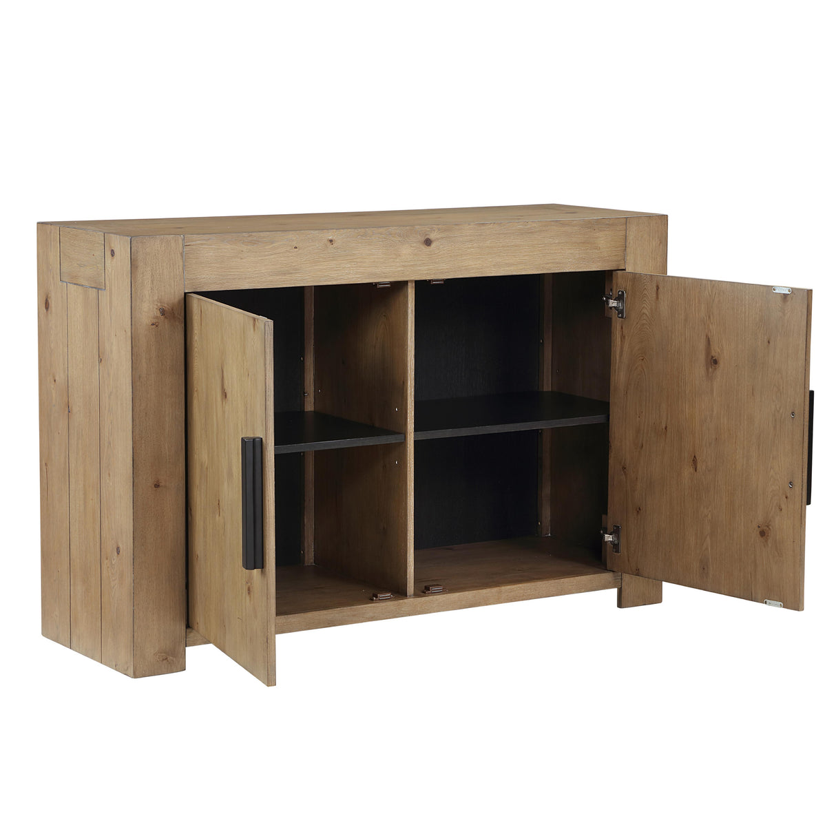  Steve Silver Furniture Aubrey ABR500NSV Brown Server IMAGE 3