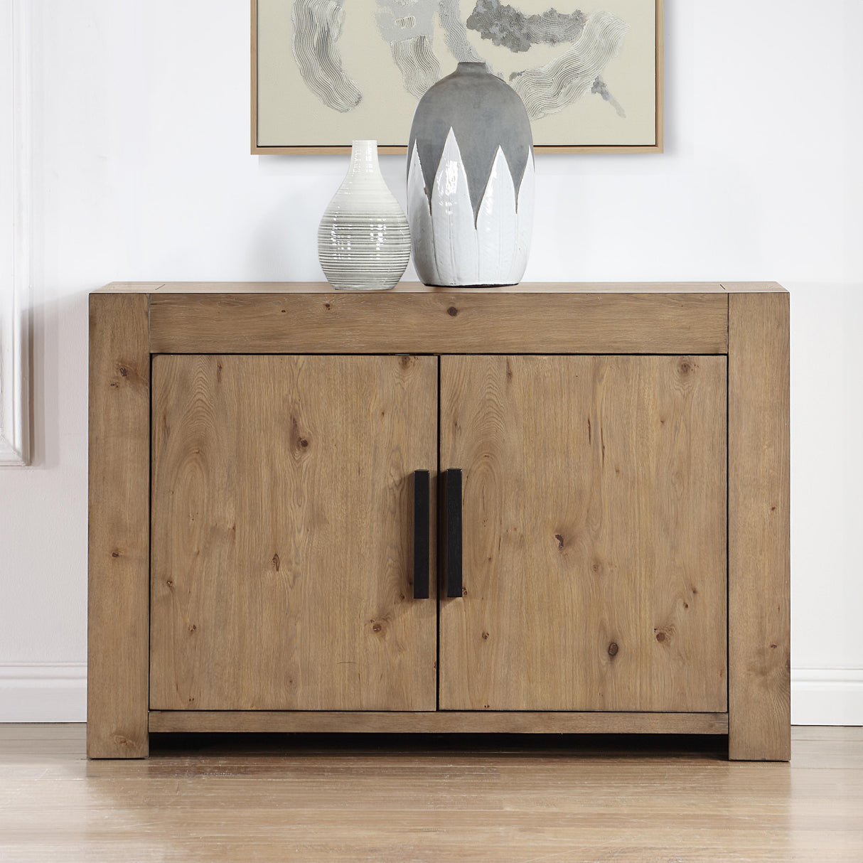  Steve Silver Furniture Aubrey ABR500NSV Brown Server IMAGE 6