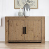  Steve Silver Furniture Aubrey ABR500NSV Brown Server IMAGE 6