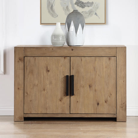  Steve Silver Furniture Aubrey ABR500NSV Brown Server IMAGE 6