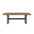  Steve Silver Furniture Aubrey ABR500N-TTTB 78-96" Dining Table w/18" Leaf IMAGE 1