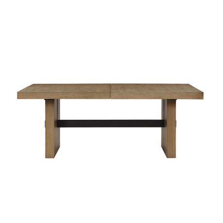  Steve Silver Furniture Aubrey ABR500N-TTTB 78-96" Dining Table w/18" Leaf IMAGE 1