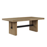  Steve Silver Furniture Aubrey ABR500N-TTTB 78-96" Dining Table w/18" Leaf IMAGE 3