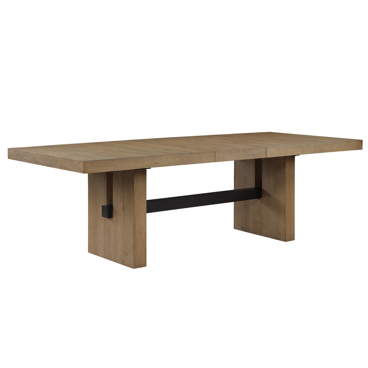  Steve Silver Furniture Aubrey ABR500N-TTTB 78-96" Dining Table w/18" Leaf IMAGE 4