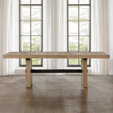  Steve Silver Furniture Aubrey ABR500N-TTTB 78-96" Dining Table w/18" Leaf IMAGE 5