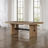  Steve Silver Furniture Aubrey ABR500N-TTTB 78-96" Dining Table w/18" Leaf IMAGE 6