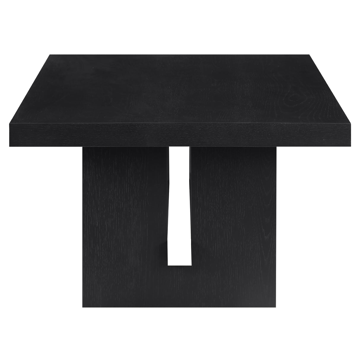  Steve Silver Furniture Aubrey AUB100KC Black Cocktail Table IMAGE 3