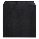  Steve Silver Furniture Aubrey AUB100KE Black End Table IMAGE 3