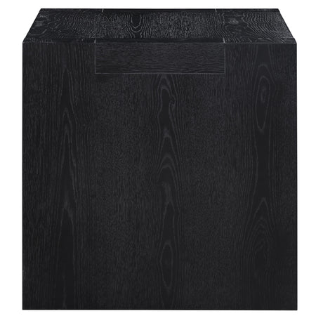  Steve Silver Furniture Aubrey AUB100KE Black End Table IMAGE 3