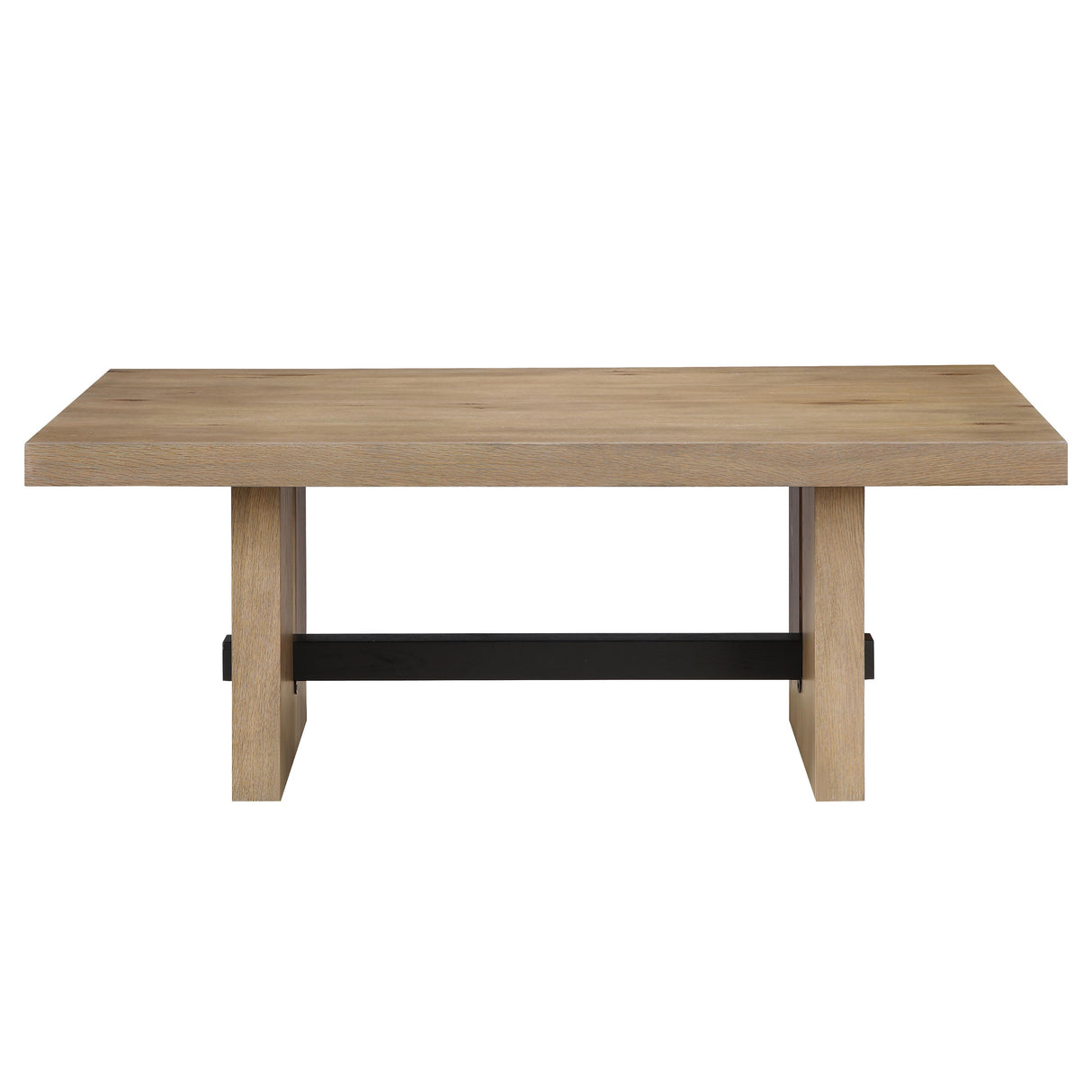  Steve Silver Furniture Aubrey AUB100NC Brown Cocktail Table IMAGE 1
