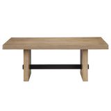  Steve Silver Furniture Aubrey AUB100NC Brown Cocktail Table IMAGE 1