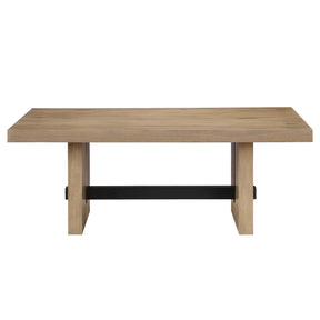  Steve Silver Furniture Aubrey AUB100NC Brown Cocktail Table IMAGE 1