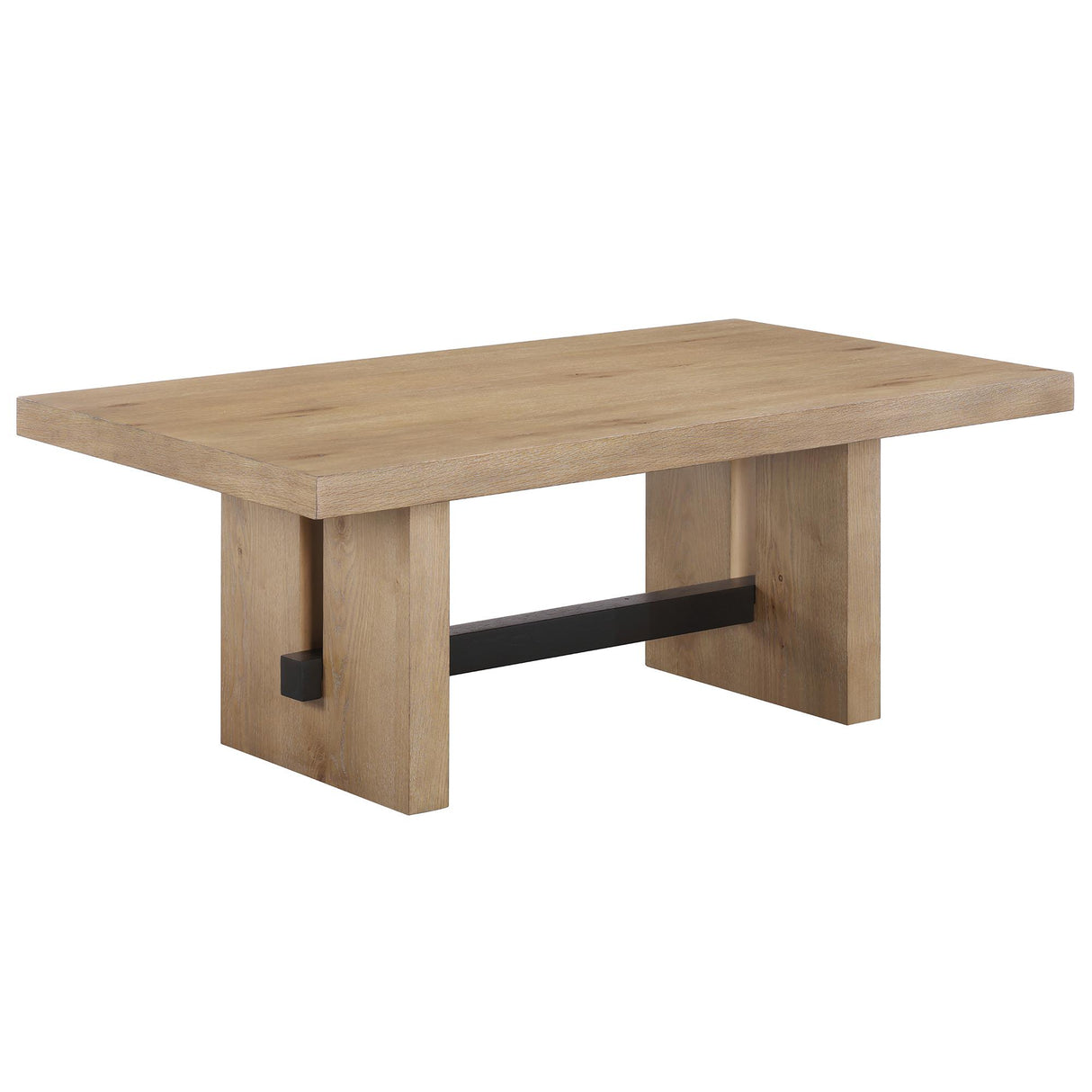  Steve Silver Furniture Aubrey AUB100NC Brown Cocktail Table IMAGE 2