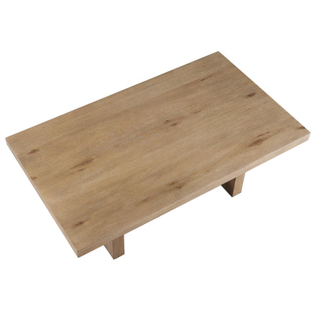  Steve Silver Furniture Aubrey AUB100NC Brown Cocktail Table IMAGE 4