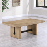  Steve Silver Furniture Aubrey AUB100NC Brown Cocktail Table IMAGE 6