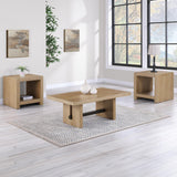  Steve Silver Furniture Aubrey AUB100NC Brown Cocktail Table IMAGE 7