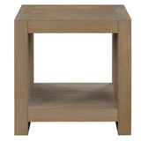  Steve Silver Furniture Aubrey AUB100NE Brown End Table IMAGE 1