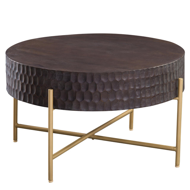  Steve Silver Furniture Bobbi BB200RC Round Cocktail Table IMAGE 1
