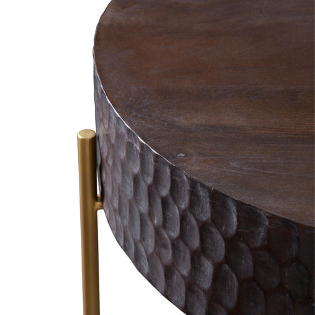  Steve Silver Furniture Bobbi BB200RC Round Cocktail Table IMAGE 3