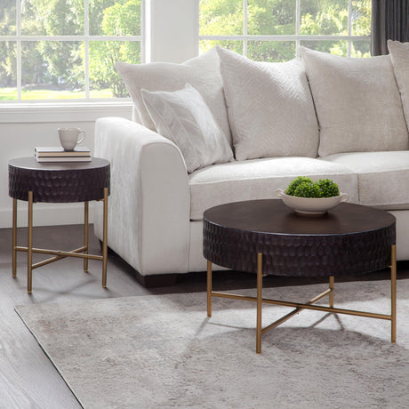  Steve Silver Furniture Bobbi BB200RC Round Cocktail Table IMAGE 7