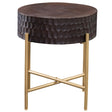  Steve Silver Furniture Bobbi BB200RE Round End Table IMAGE 1